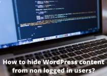 How to hide WordPress content from non logged in users?