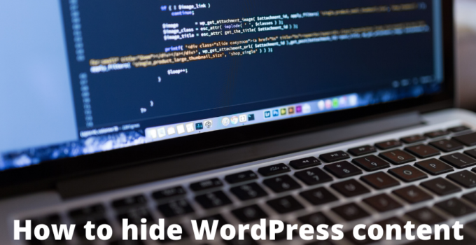 How to hide WordPress content from non logged in users?